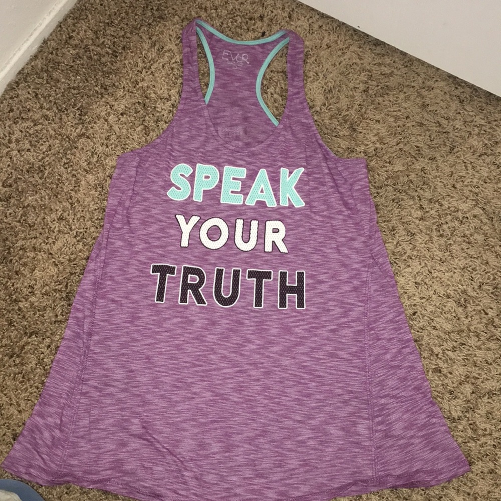 A workout T-shirt